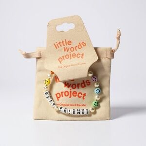 NWT Little Words Project Women/ Teens “Best Friends” Friendship Bracelet Gift